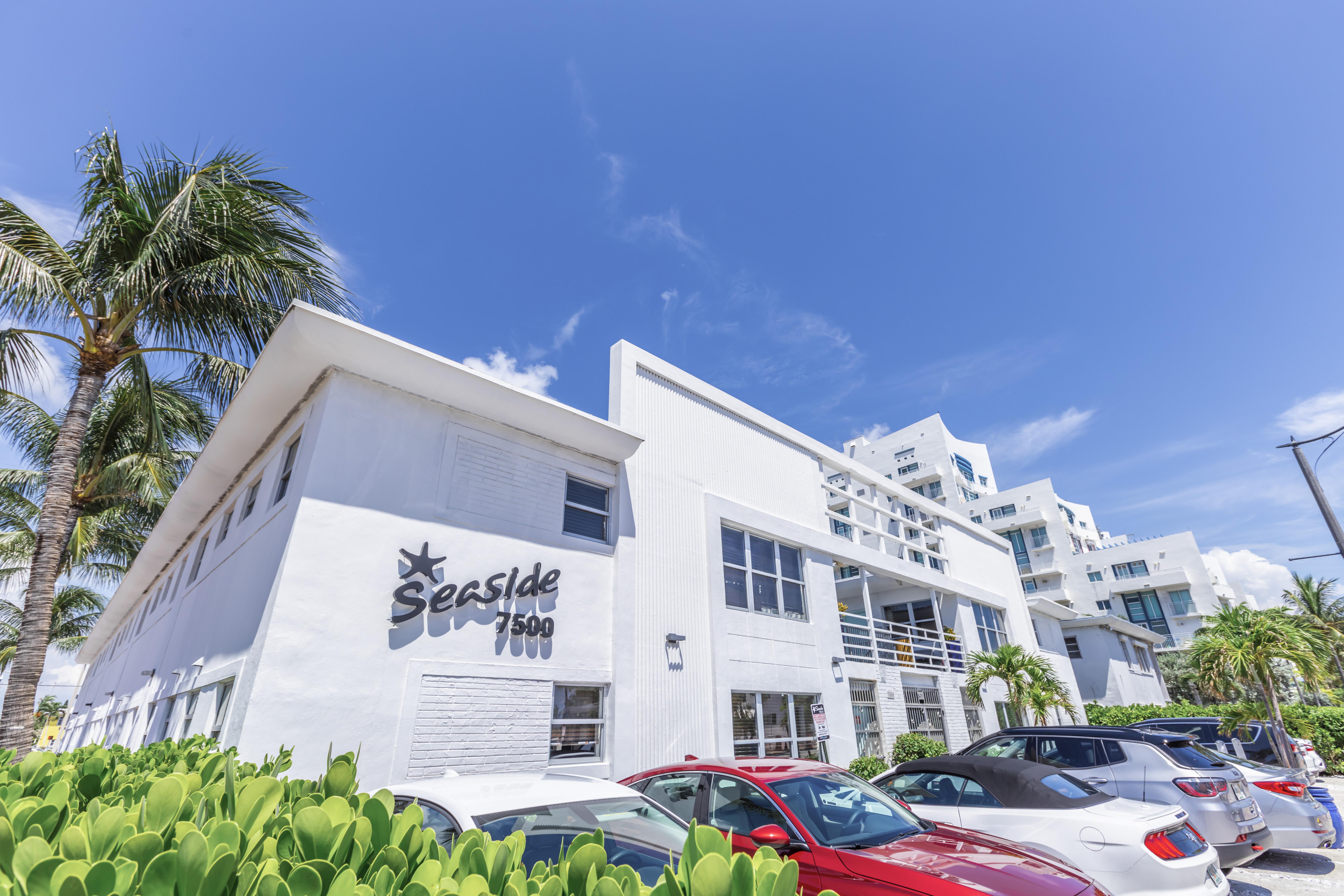 シーサイド アパートメント ホテル マイアミビーチ エクステリア 写真