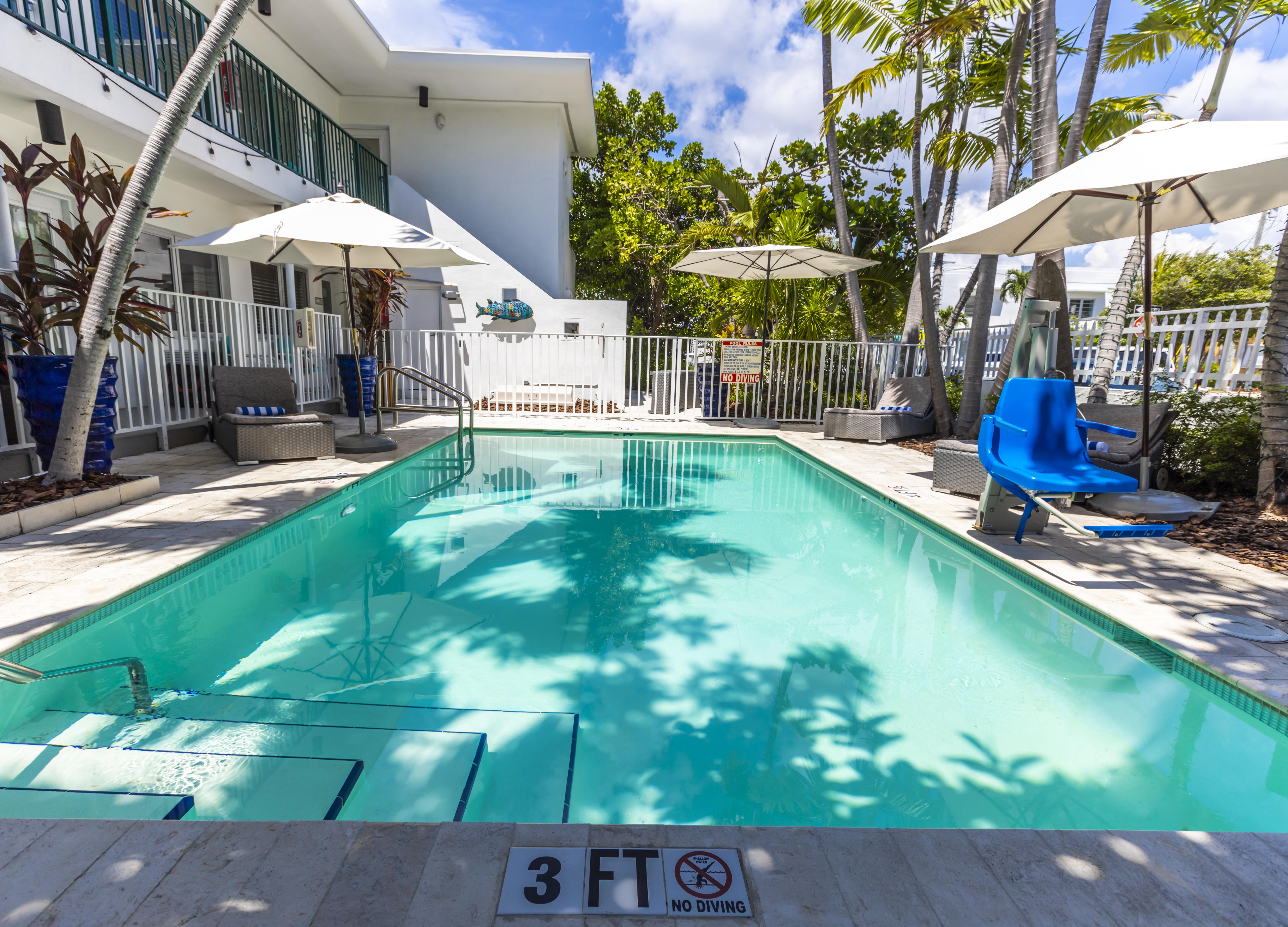 シーサイド アパートメント ホテル マイアミビーチ エクステリア 写真